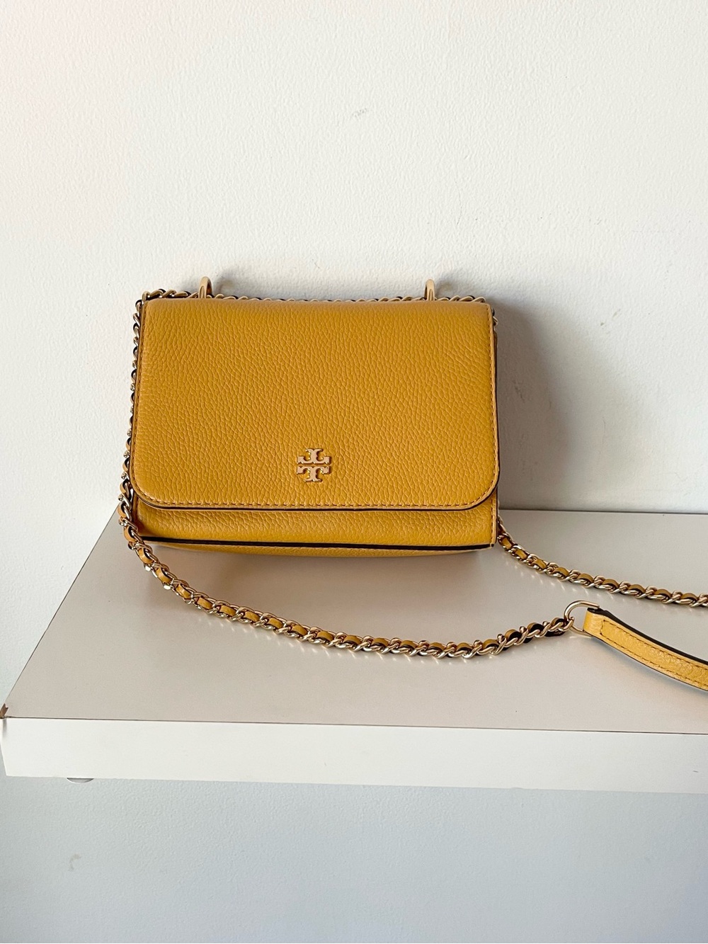 Tory Burch Yellow Crossbody Bag